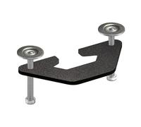 Monitor Mount Reinforcement Plate, Support Plate with Clamp for Screens, Monitor System Holder, for Desk, Home, Office, Bedroom, Study, Play Area, School