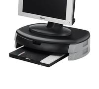 Q-Connect Monitor/Printer Stand with Storage Drawer Black KF20081