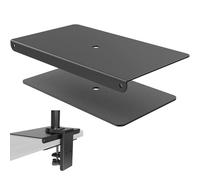 Monitor Reinforcement Stand: Heavy Steel Plate for Slim or Glass Desktop | Protect Fragile Tables | Heavy Duty Stable Support Panel Compatible with Most