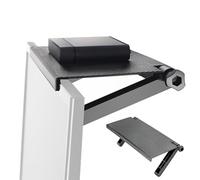 Monitor Shelf - ABS 12.99 x 6.3 Inch | Router Adjustable Bracket for Media Box Floating Bracket Stand | Office Streamer Router Home Hotel Theatre DVD Player Mobile