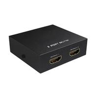Monitor Splitter - 4K 1 in 2 out Adapter - 2 Way Monitor Splitter Cable Adapter | for Screen Mirroring Projector Console Tablet Home Theater Office