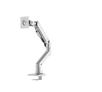 Monitor stand， Aluminum Gas Spring Arm 34-49 Inch Curved Arc Screen Monitor Holder, Compatible For Samsung Odyssey Neo G9/G7 Load 20kg ，parts(White)