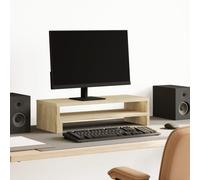 Monitor Stand Monitor Riser Computer Display Stand Engineered Wood vidaXL