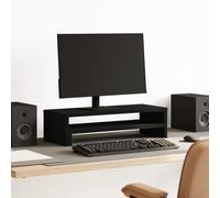 Monitor Stand Monitor Riser Computer Display Stand Engineered Wood vidaXL