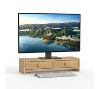Monitor stand, monitor riser, monitor base, 2 drawers