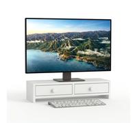 Monitor stand, monitor riser, monitor base, 2 drawers