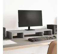Monitor Stand Riser Adjustable Display Computer Stand Engineered Wood VidaXL