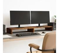 Monitor Stand Riser Computer Stand Office Display Stand Engineered Wood vidaXL