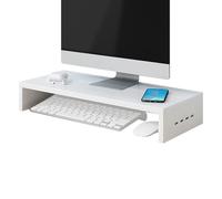 Monitor Stand Riser - Ventilation Shelf Booster | Laptop Desk Riser Computer Stand,for Work Game Study Office School Dorm Playroom Stationery Keyboard