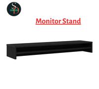 Monitor Stand Screen Display Computer Desktop Laptop Engineered Wood vidaXL