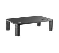 Monitor Stand Shelf Wireless Qi Charging Charger Adjustable 17" - 32" Solid 20kg