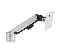 Monitor Stand Single LCD Monitor Stand Fully Adjustable Gas Spring Monitor Stand Mount Wall Mount Tilt and Swivel Bracket for 10-32 Inch Screen White Monitor Mount (Style : B) (A)