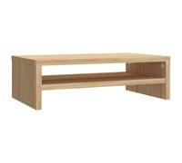 Monitor Stand with a Storage Shelf Chipboard TV Stand Multi Colours vidaXL