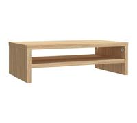 Monitor Stand with a Storage Shelf Chipboard TV Stand Multi Colours vidaXL