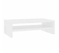 Monitor Stand with a Storage Shelf Chipboard TV Stand Multi Colours vidaXL