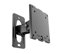 Monitor Wall Mount for 17-49" Ultrawide Screens up to 44 lbs,Full Motion&Ultra Slim VESA Wall Mount with Swivel,Tilt & Rotation,VESA 75x75 & 100x100,Black