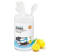 Monitor Wipes, Pre-Moistened Computer Screen Wipes for Electronics, Computer Monitor Cleaning Wipes for Eyeglasses, Tablets, Camera Lenses, Laptop, Screen Cleaner Wipes for Phones, TV, LCD