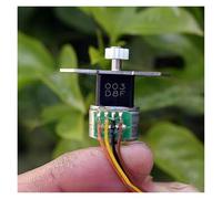 Monitoring Swing Head electronic starter Two-phase Four-wire 15mm Stepping Gear electronic starter with 10 * 12mm Precision Gearbox, Fixed Bracket MQXFCZUX