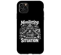 Monitoring The Situation Geopolitics News Meme Case for iPhone 11 Pro Max