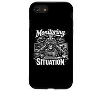 Monitoring The Situation Geopolitics News Meme Case for iPhone SE (2020) / 7/8