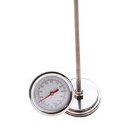 Monitoring Thermometer - Stainless Steel Soil Probe 50CM Long Design | Compost Quick Response Gardening Meter Tool Accurate Temp Readings with Wide Range for Garden Worm Bed and Soil Management