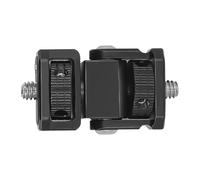 Monitors Holder Mount Swivels Tilt Monitors Clamp With Cold Shoe Locating Pin 1/4inch Hole For Camera Flashing Light Cold Shoe Adapter