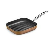 Monix Copper-Grill with Stripes 28 x 28 cm, Forged Aluminium
