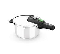 Monix Quick Stainless Steel Pressure Cooker, 22 cm, 4 L, Silver.All Cookers Including Induction.