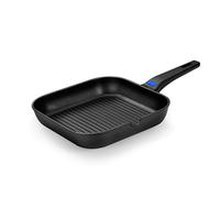 Monix Solid+ Cast Aluminium Non-Stick Flat Griddle Pan, 24 cm