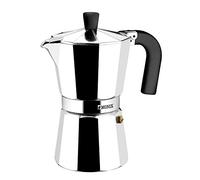Monix Vitro Expres Non-Stick Coffee Maker, Aluminium, Silver, 3 Cups