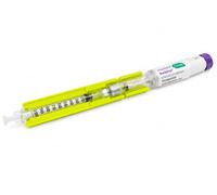 Monjaro Pen-to-Syringe Stabiliser & Storage Holder - Adapter for Controlled Extraction, Split Dosing Techniques - Compatible with Mounjaro® Injection Pens & Standard Syringes