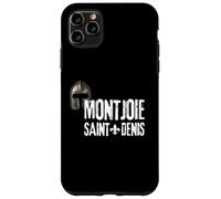 Monjoie Saint Denis Fleur de Lys Chevalier Roi de France Case for iPhone 11 Pro Max