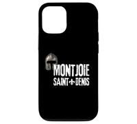 Monjoie Saint Denis Fleur de Lys Chevalier Roi de France Case for iPhone 12/12 Pro