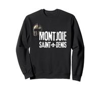Monjoie Saint Denis Fleur de Lys Chevalier Roi de France Sweatshirt