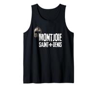 Monjoie Saint Denis Fleur de LYS Chevalier Roi de France Tank Top