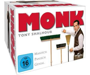 MONK COMPLETE SERIES 1-8 DVD COLLECTION BOX SET SEASON 1 2 3 4 5 6 7 8 UK COMPTL