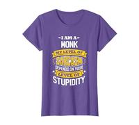 Monk Idea Funny Sarcasm Joke Monks T-Shirt