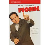 MONK SEASON SIX - DVD - K3z