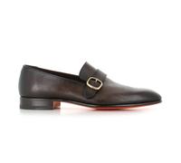 Monk Strap Shoe - male - Santoni - Loafers - Brown - 9 UK - Shoes 9 UK