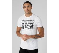 Monkee Genes Men's Crew Neck Short Sleeve Graphic Print T-Shirt in White | Size: Medium Monkee Genes White M