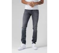 Monkee Genes Men's Skinny Mid-Rise Denim Jeans in Grey | Size: 28R Monkee Genes Grey 28R