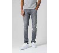 Monkee Genes Men's Skinny Mid-Rise Denim Jeans in Light Grey | Size: 33L Monkee Genes Light Grey 33L