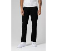 Monkee Genes Men's Slim Fit Mid-Rise Denim Jeans in Black | Size: 33L Monkee Genes Black 33L