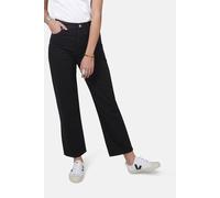 Monkee Genes Women's Organic Straight Leg Denim Jeans in Black | Size: 31R Monkee Genes Black 31R