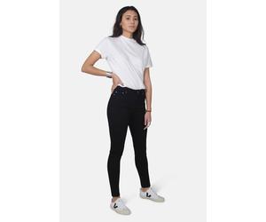 Monkee Genes Women's Super Skinny Mid-Rise Denim Jeans in Black | Size: 27L Monkee Genes Black 27L