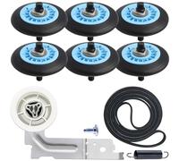 MONKEMON Upgraded Sam-Sung Dryer Repair Kit Compatible with Samsung Dryer Roller Replacement Kit, Replacement for Samsung Dryer Parts DC97-16782A 6602-001655 DC93-00634A