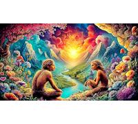 monkey 1000-Piece Jigsaw Puzzle for Age 12 Years Kids Challenging Puzzle Games 75x50cm/1000pcs