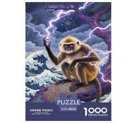 Monkey 1000 Piece Jigsaw Puzzle for Man And Woman Fun Challenges Home Decoration 38x26cm/1000pcs