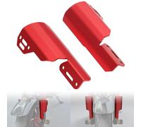 Monkey 125 Front Fork Shock Guard Protect Cover Compatible With MONKEY125 Z125 2018-2025 ST125 DAX125 2018-2023 Left Right Motorbike Side Fender Mud Guard(Red)