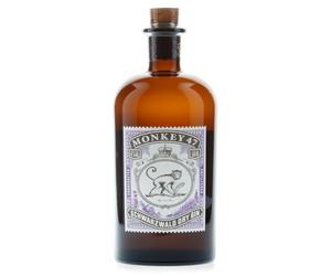 Monkey 47 Schwarzwald Dry Gin, 47% ABV, 50 lend of 47 Handpicked Botanicals, Batch Distilled in Germany's Black Forest for Quality, Ideal Gift for Special Occasions